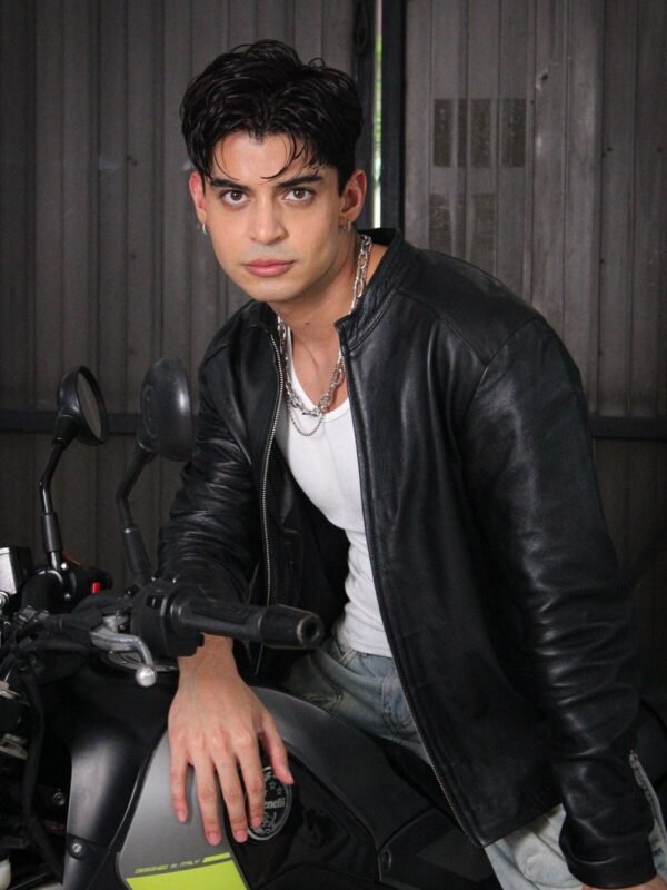 Moto Genuine Leather Biker Jacket